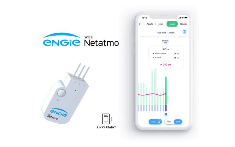 ENGIE lance « Ma conso+ » en partenariat avec Netatmo une solution connectée pour suivre en