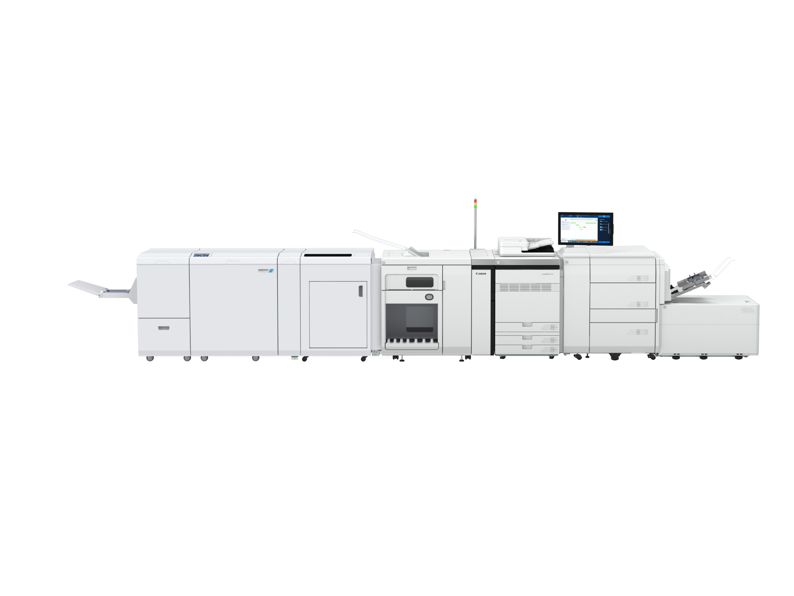 BLM450e V900 New UI Canon annonce la nouvelle génération de modules de fabrication de livrets en ligne pour ses presses toner